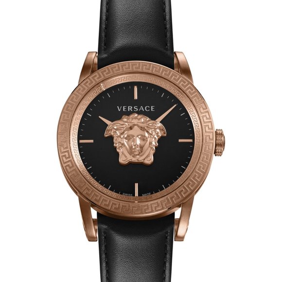 Versace Men's Black 43 Empire Watch